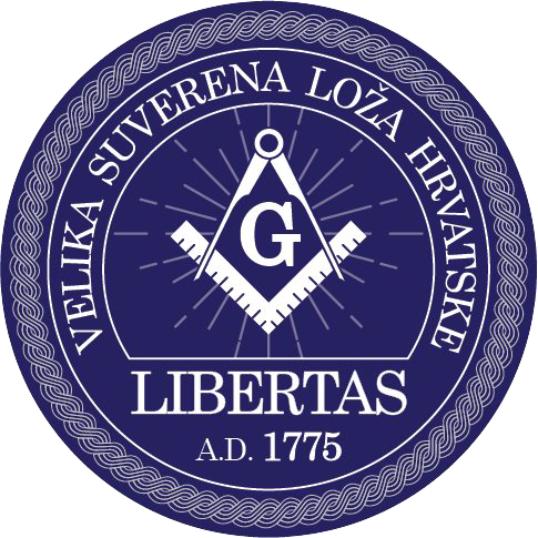 Logo Velike Suverene Lože Hrvatske Libertas A.D. 1775