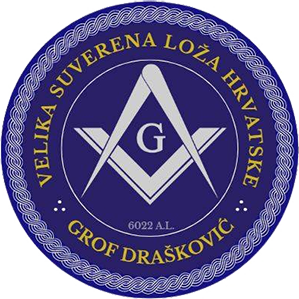 Logo Velike Suverene Lože Hrvatske Grof Drašković